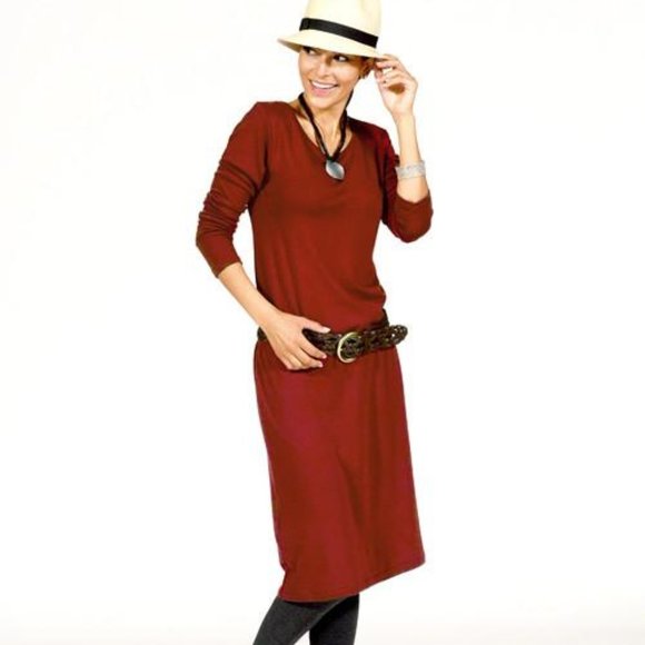 Goddess Gear Dresses & Skirts - NWT Goddess Gear Brick Colored Dress.  L